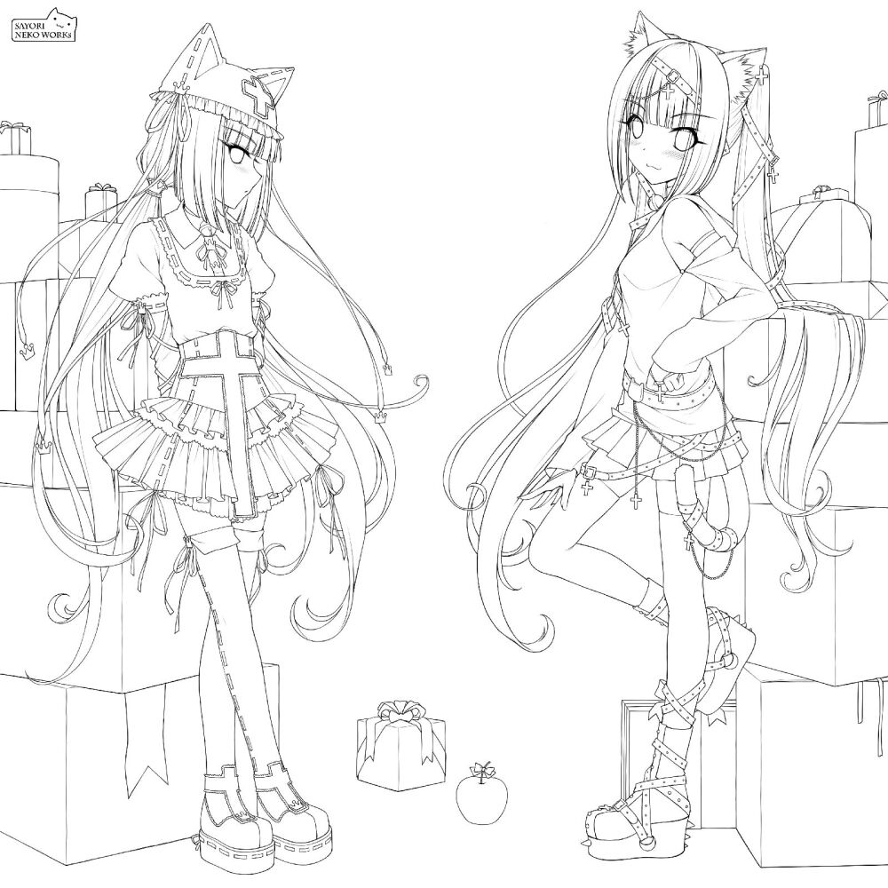 黑白動漫手繪線稿 藝術(shù)創(chuàng)作與設(shè)計的基礎(chǔ)